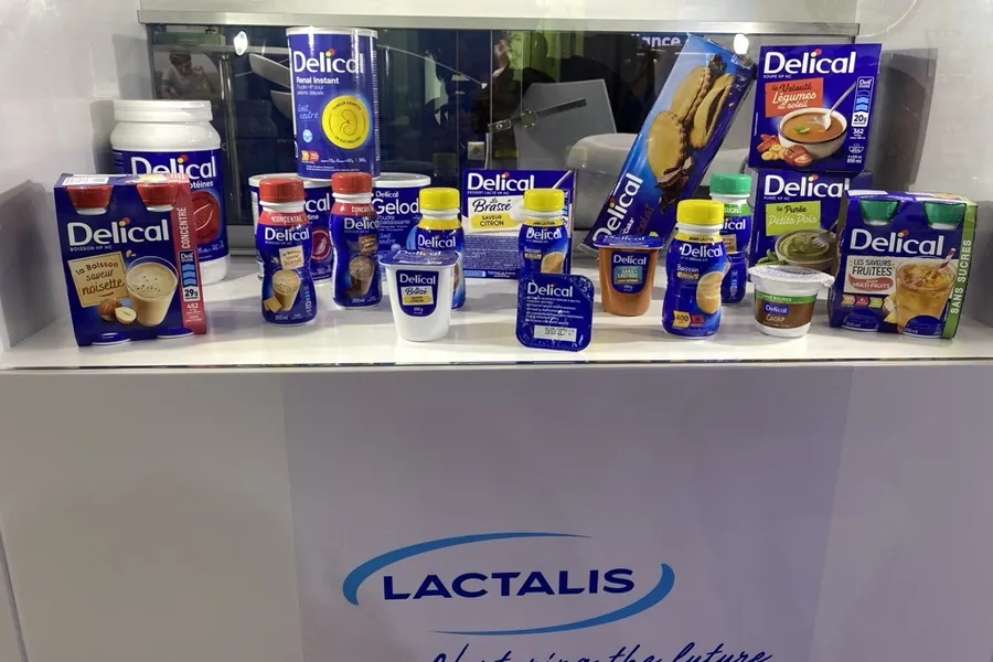 Lactalis product samples on counter